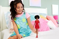 Barbie Fashionista Doll #221 - Natural Black Hair & Red Dress