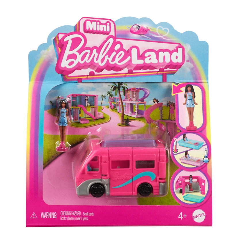 Barbie Mini Barbieland Doll And Campervan