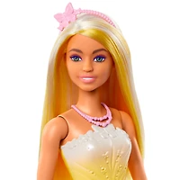 Barbie Royal Doll - Blonde Hair Pink & Yellow Skirt