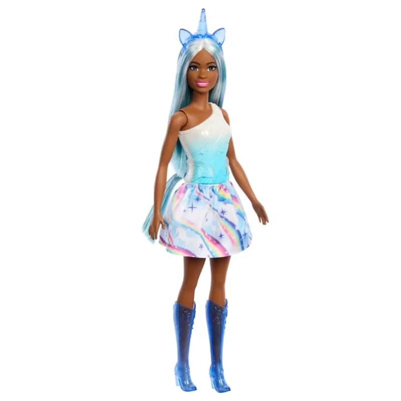 Barbie Unicorn Doll - Blue Hair & Ombre Outfit