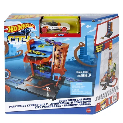 Hot Wheels City Downtown Car Park