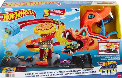 Hot Wheels City Pizza Slam Cobra Attack