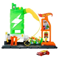 Hot Wheels City Super Recharge Fuel Station