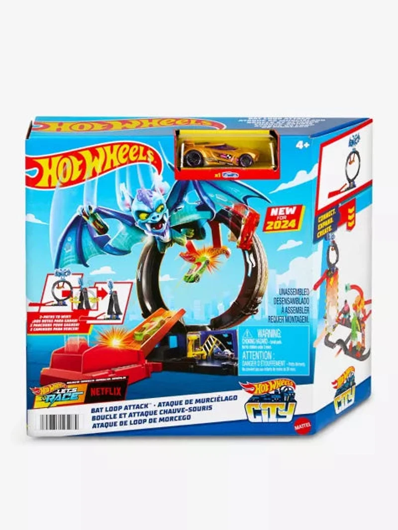 Hot Wheels Let's Race Netflix - Bat Loop Attack