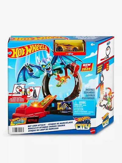 Hot Wheels Let's Race Netflix - Bat Loop Attack