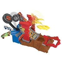HOT WHEELS Monster Trucks ARENA SMASHERS 5 ALARM FIRE CRASH