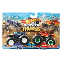 Hot Wheels Monster Trucks Demolition Doubles -  2 Pack - Assorted Styles