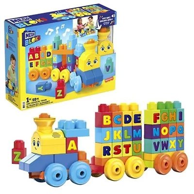 Mega Bloks® Building Basics ABC Learning Train