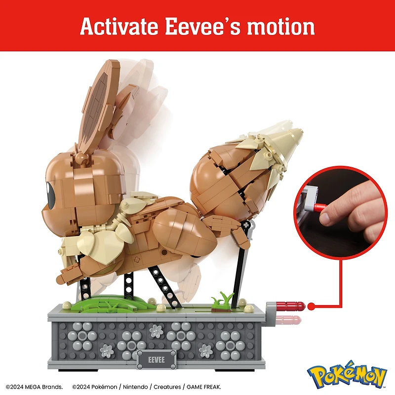 Mega Construx Showcase Pokémon™ Motion Eevee