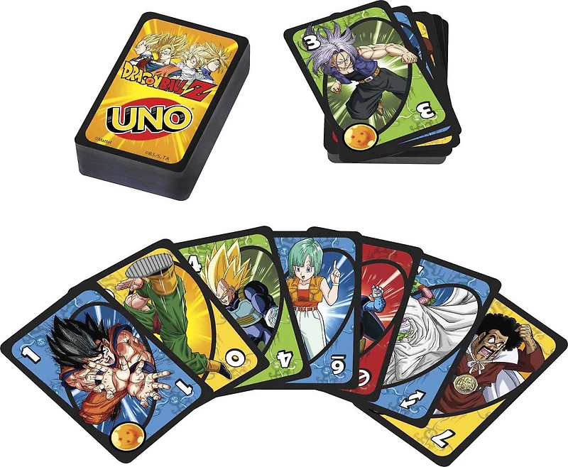 UNO Card Game - Dragon Ball Z
