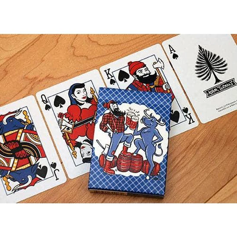 Paul & Babe Cheers Playing Cards
