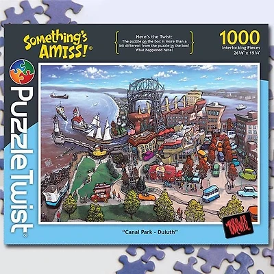 Puzzle Twist - Canal Park Duluth Minnesota - 1,000 Piece Puzzle