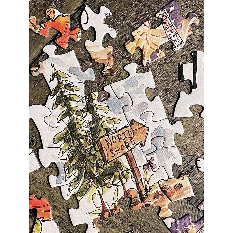 Puzzle Twist - Duluth Alphabet - 500 Piece Puzzle