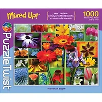 Puzzle Twist - Flowers In Bloom - 1,000 Piece Puzzle