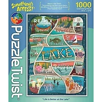 Puzzle Twist - Life Is Better At The Lake - 1,000 Piece Puzzle