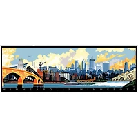 Puzzle Twist - Minneapolis Skyline - 750 Piece Puzzle