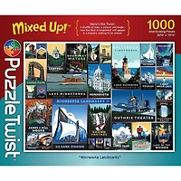 Puzzle Twist - Minnesota Landmarks - 1,000 Piece Puzzle