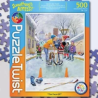Puzzle Twist - The Face Off - 500 Piece Puzzle