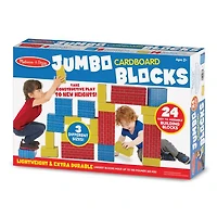 Jumbo Cardboard Blocks (24 pc)