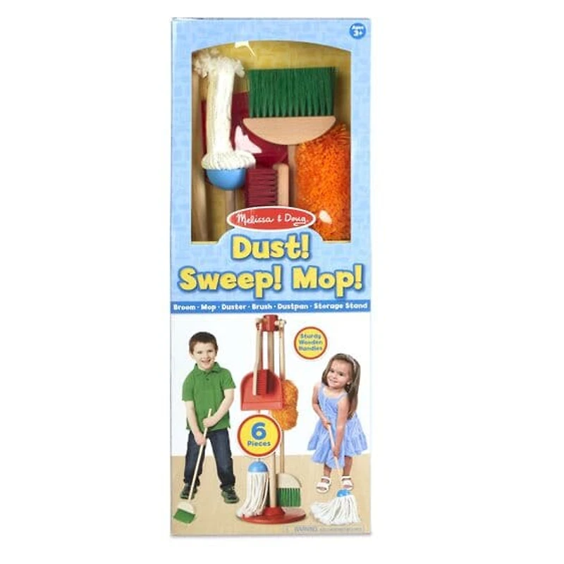 Let's Play House! Dust, Sweep & Mop Play Set