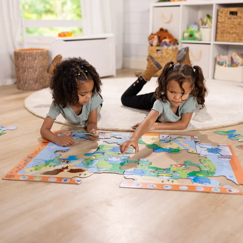 National Parks U.S.A. Map Floor Puzzle – 45 Piece