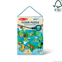 National Parks U.S.A. Map Floor Puzzle – 45 Piece