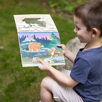 Parks Reusable Stickers Set