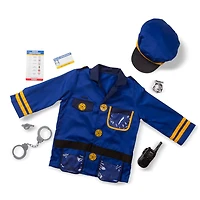 Police Officer Role Play Dress-up Costume Set