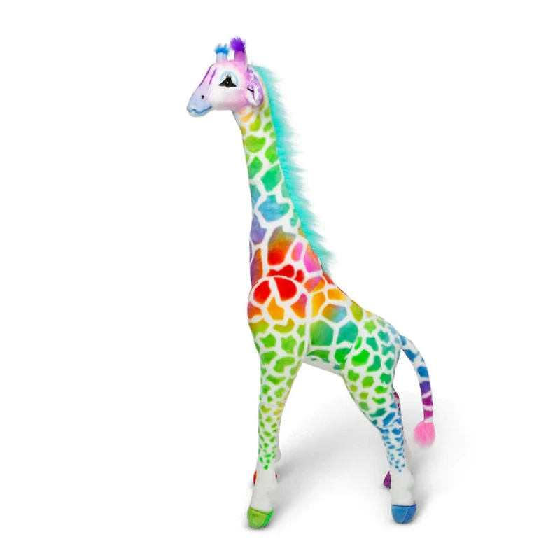 Rainbow Giraffe - Lifelike Animal Giant Plush