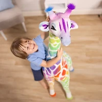 Rainbow Giraffe - Lifelike Animal Giant Plush