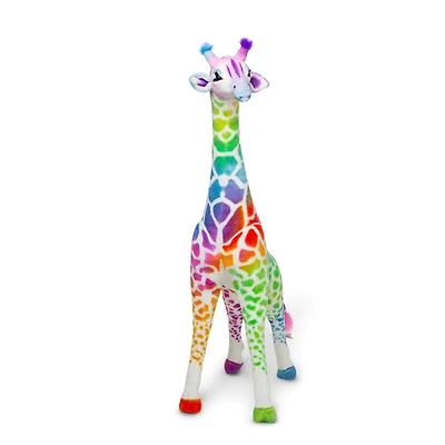Rainbow Giraffe - Lifelike Animal Giant Plush