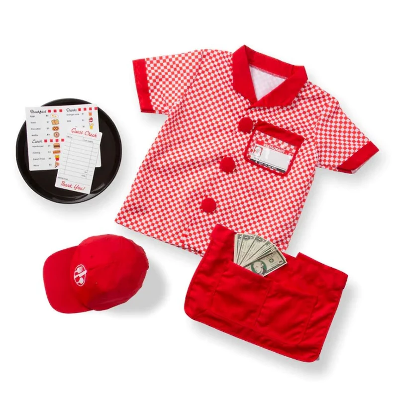 Server Role Play Dress-up Costume Set