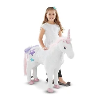 Unicorn - Lifelike Animal Giant Plush