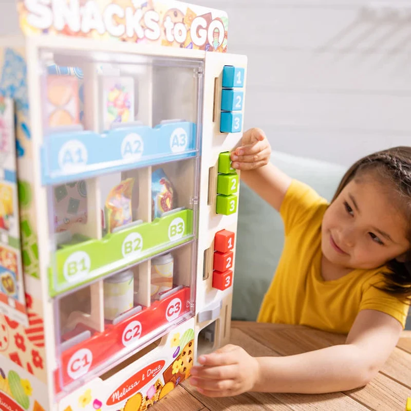 Wooden Vending Machine Play Set