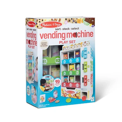 Wooden Vending Machine Play Set