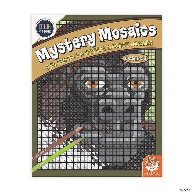 Color By Number - Mystery Mosaics - Book 16