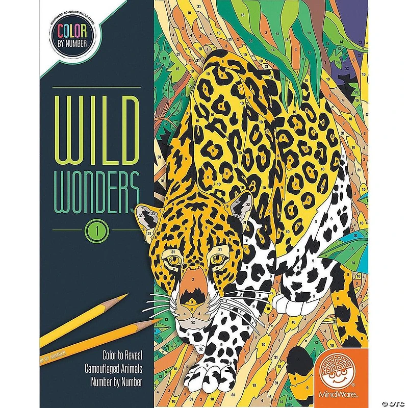Color By Number - Wild Wonders