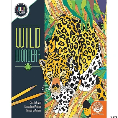 Color By Number - Wild Wonders