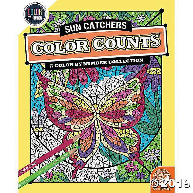 Count By Number - Color Counts - Sun Catchers
