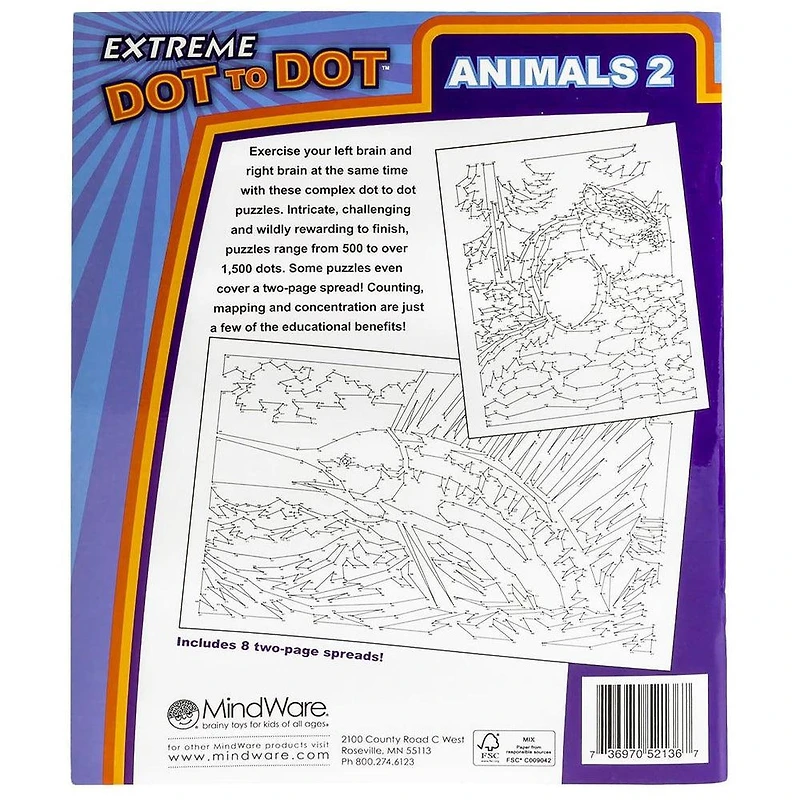 Extreme Dot to Dot - Animals 2