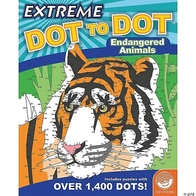 Extreme Dot to Dot - Endangered Animals