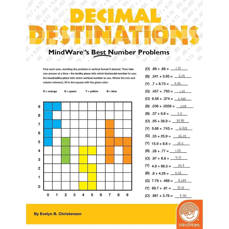 Math Mosaics - Decimal Destinations