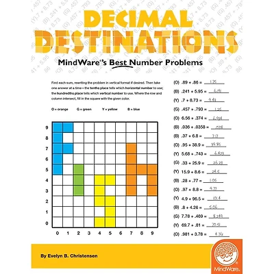 Math Mosaics - Decimal Destinations