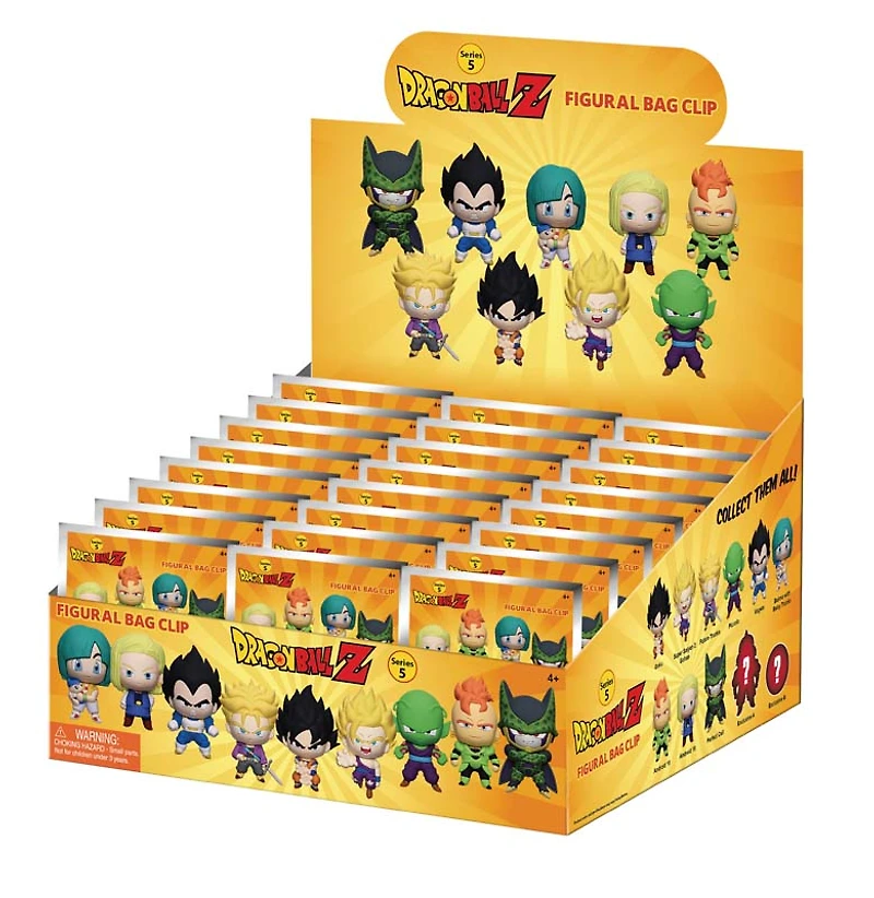 3D Foam Collectible Bag Clips - Dragon Ball Z Series 5