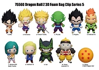 3D Foam Collectible Bag Clips - Dragon Ball Z Series 5