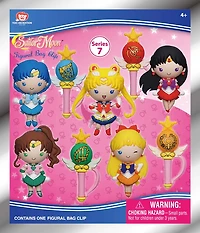 3D Foam Collectible Bag Clips - Sailor Moon Series 7