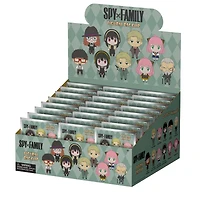 3D Foam Collectible Bag Clips - Spy X Series 1