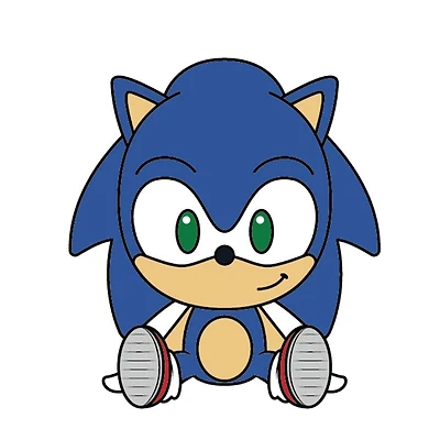 3D Foam Collectible Magnet - Sonic the Hedgehog