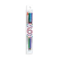 6 Click Multi Color Gel Pen - Fine Tip
