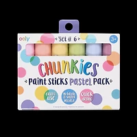 Chunkies Paint Sticks - Pastel Pack Set of 6
